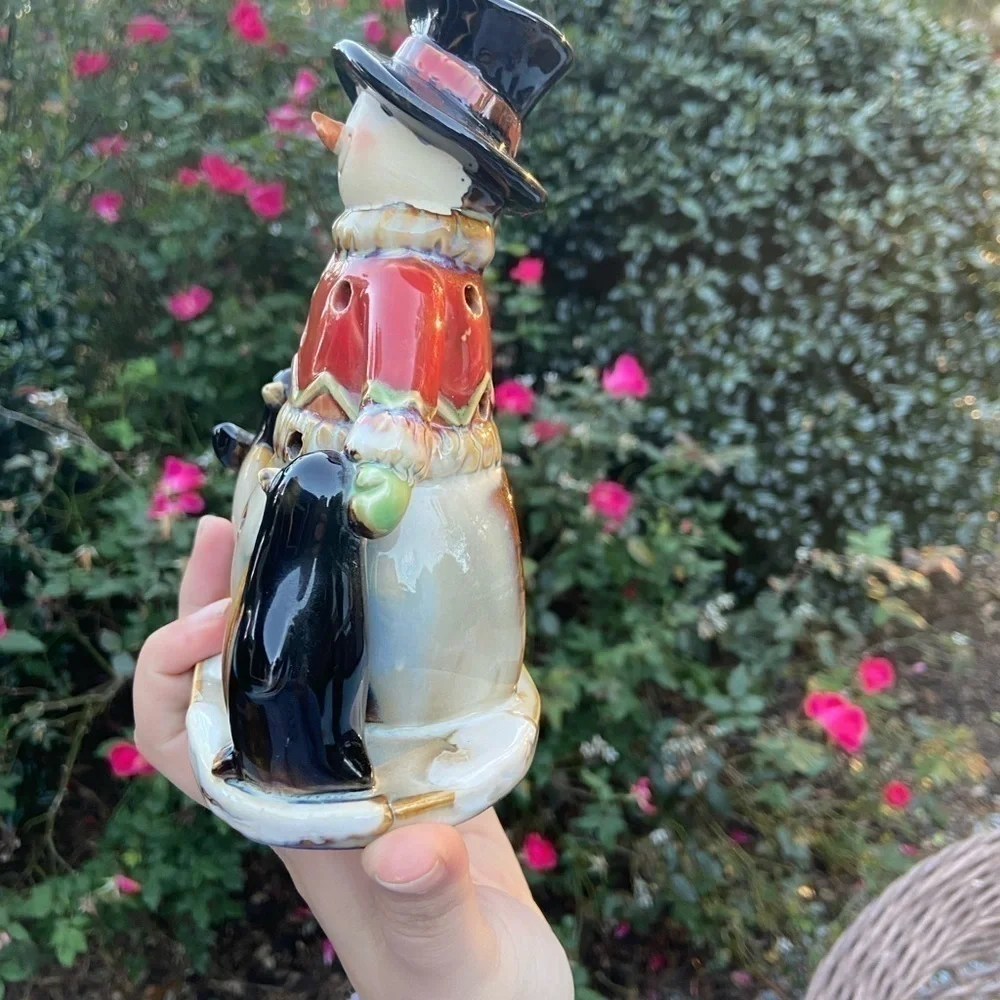 Yankee Candle Holiday Tea Light / Snowman With Penguins